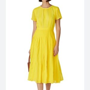 J Crew Judy dress yellow size 4